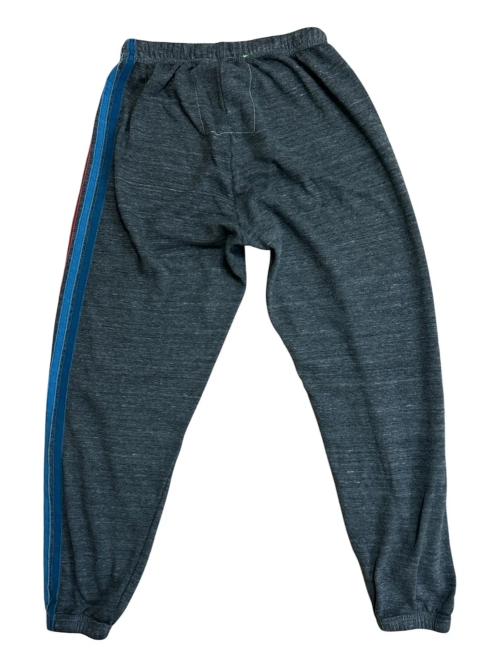 Aviator Nation 5 Stripe Sweatpants in Heather Gray Size Small Gently Used - Picture 4 of 8